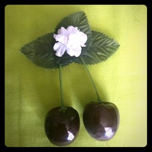 Cherries Hair Clip